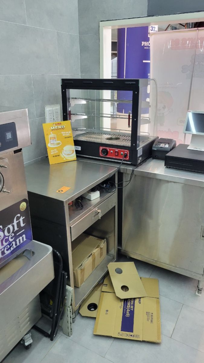 THU MUA ĐỒ INOX CŨ 4 THANH LÝ NHÀ HÀNG QUÁN ĂN thiết bị bếp