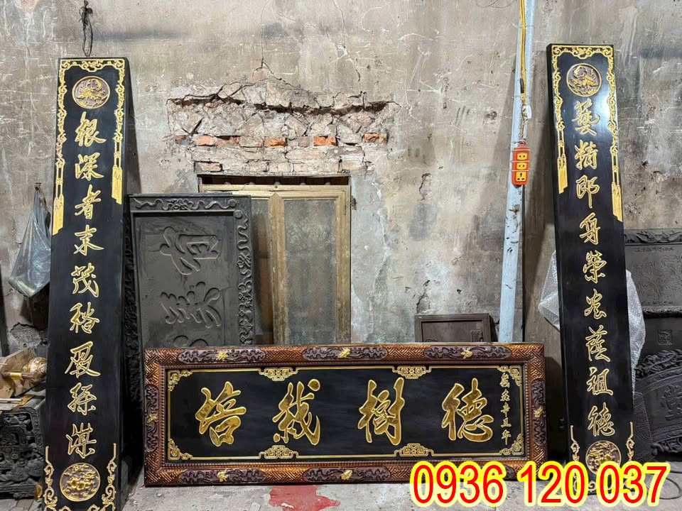 liễn xưa hoàng ty